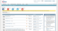 Desktop Screenshot of infineonforums.com